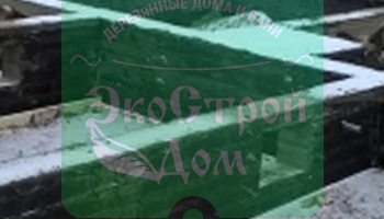 Готовый ленточный фундамент