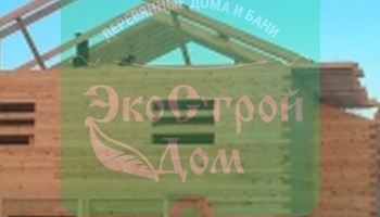 Вид на стройку дома