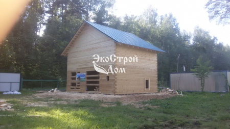 Гараж из бруса Талдом