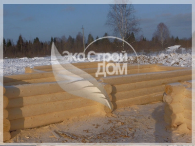 Ровные срубы из Костромы