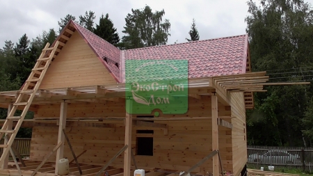 Укладка металлочерепицы